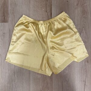 Daily Drills Yellow Shorts